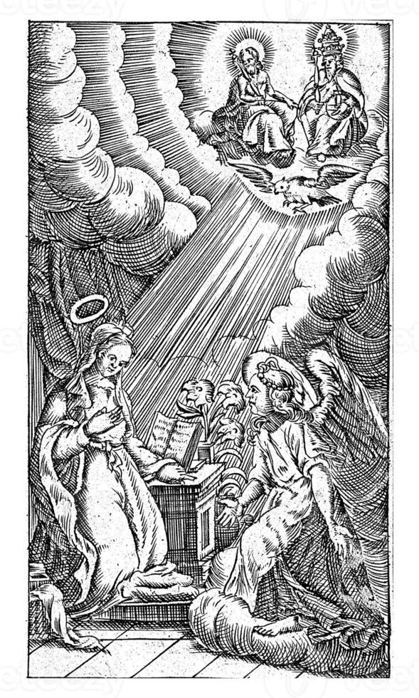 Annunciatie, Abraham Starre photo