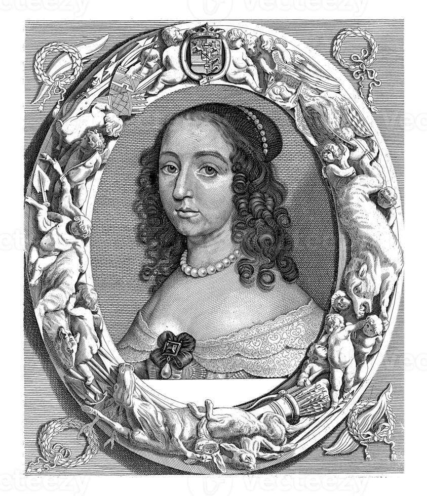 Portrait of Louise Henriette, Princess of Orange photo