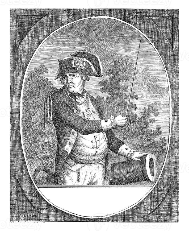 Portrait of Joachim Maurits von Kropff photo