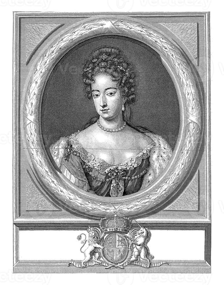 Portrait of Mary II Stuart photo