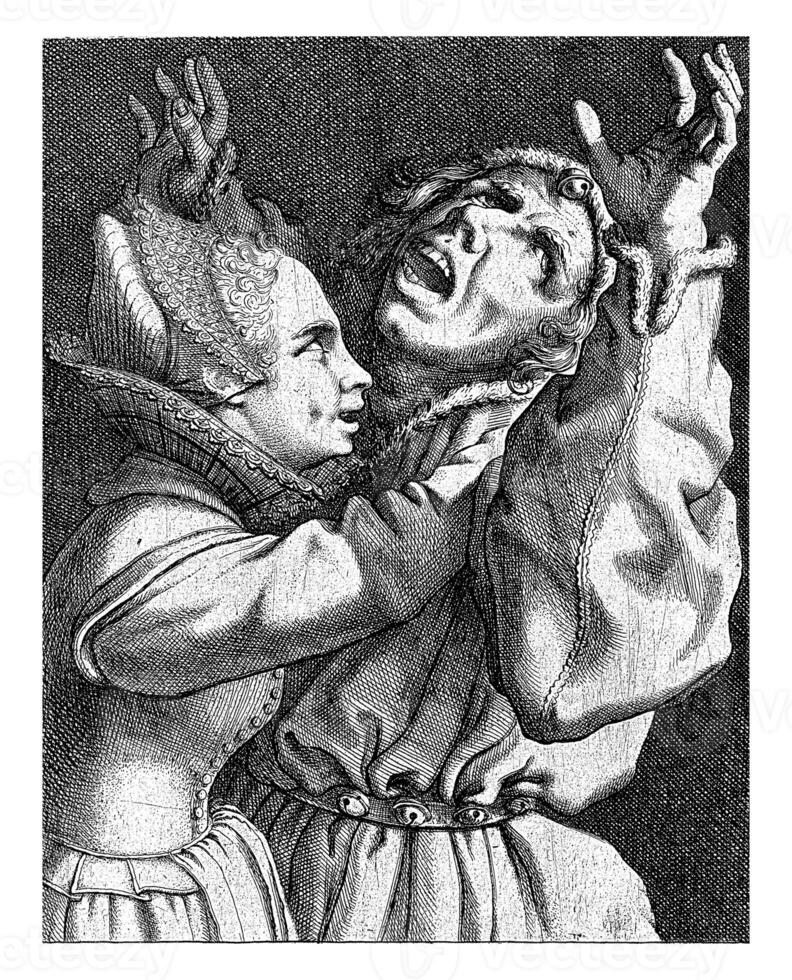 A Girl Embraces a Fool photo