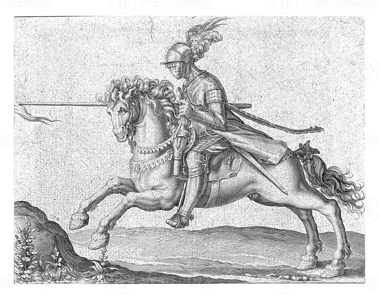 Spearman, attacking left, Jacob de Gheyn photo