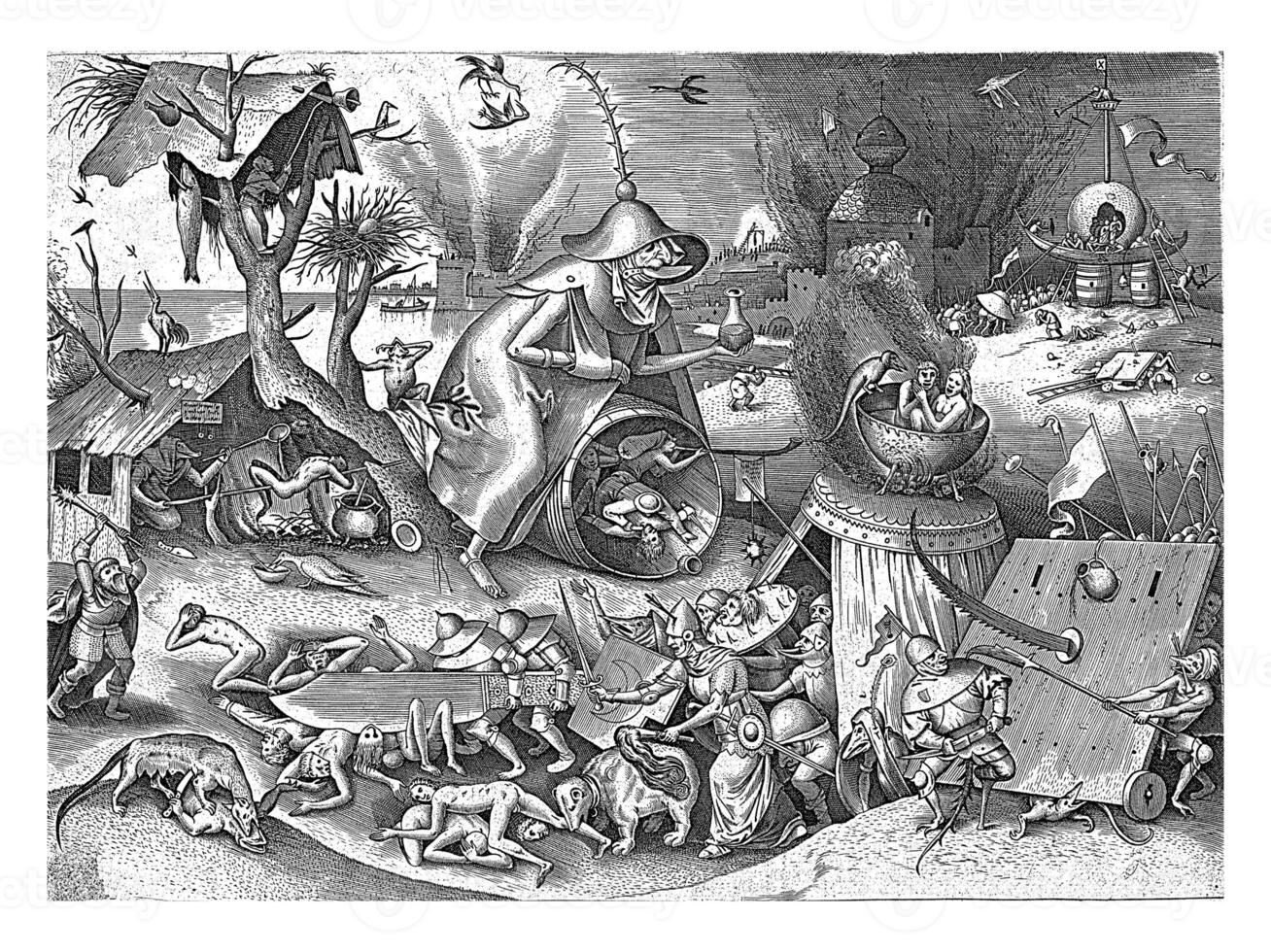 Wrath, Pieter van der Heyden. photo