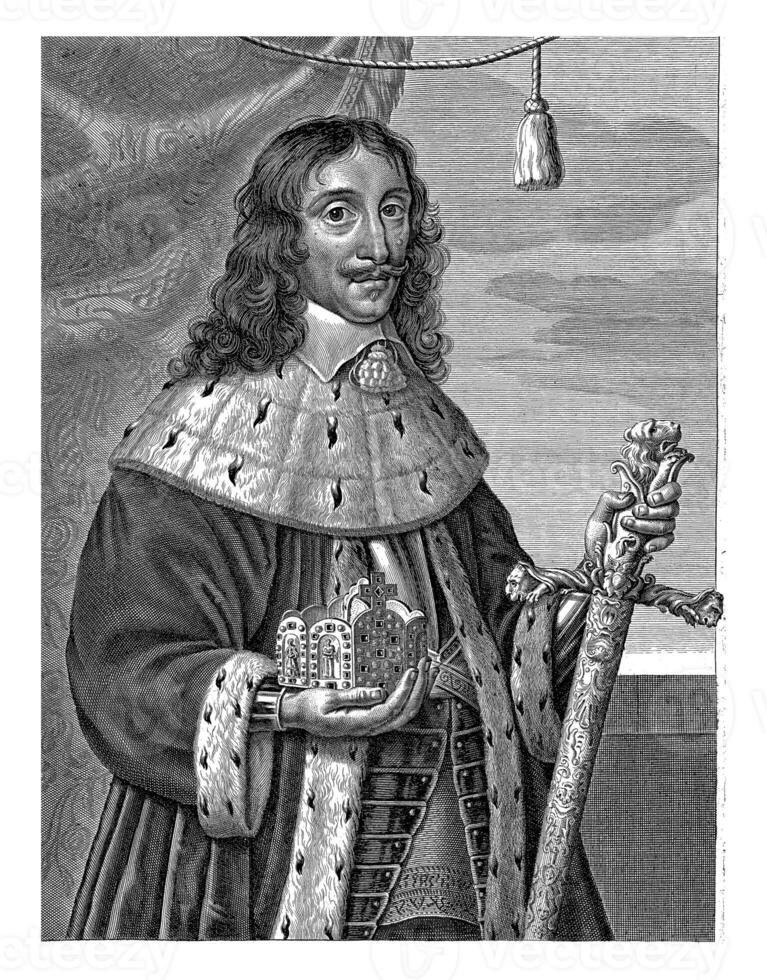 Portrait of Karel Lodewijk Elector Palatine photo