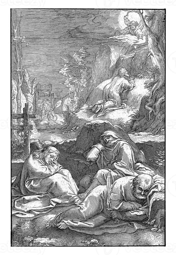 Christ in the Garden of Gethsemane photo