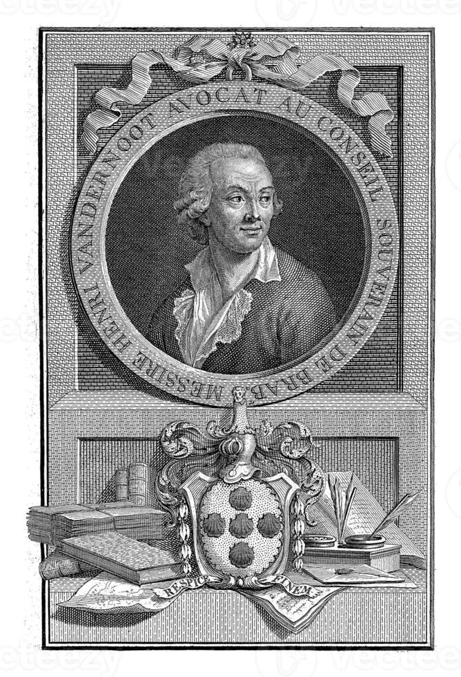 Portrait of Henri van der Noot photo