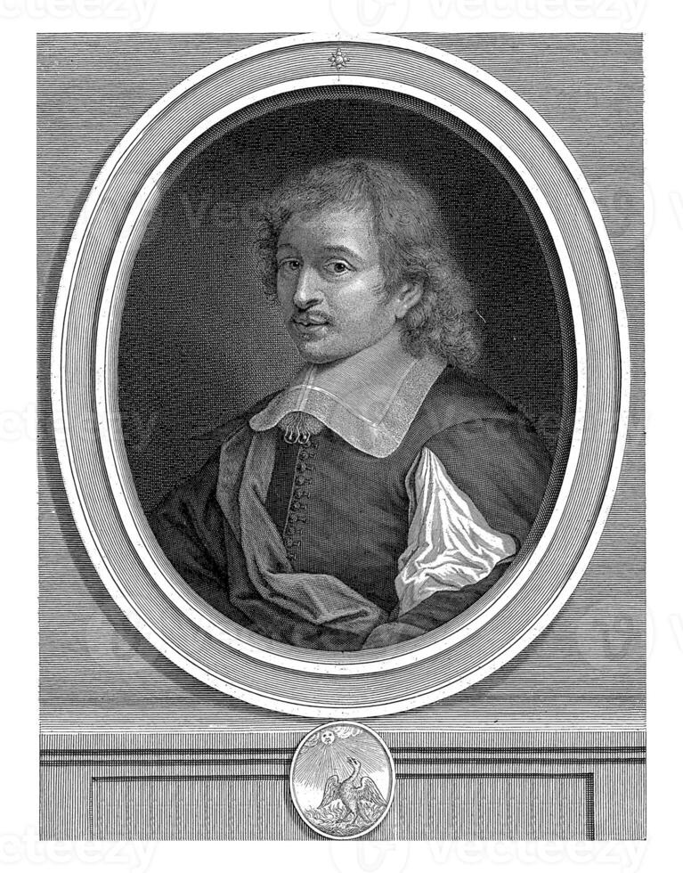 Portrait of the painter Eustache Lesueur photo