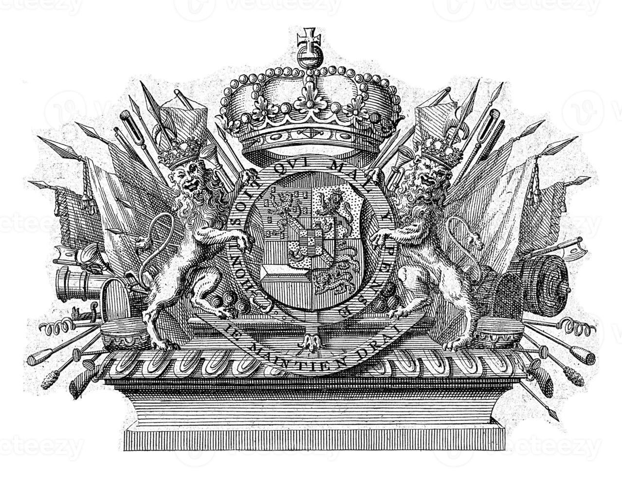 Coat of arms of William IV, Prince of Orange-Nassau photo