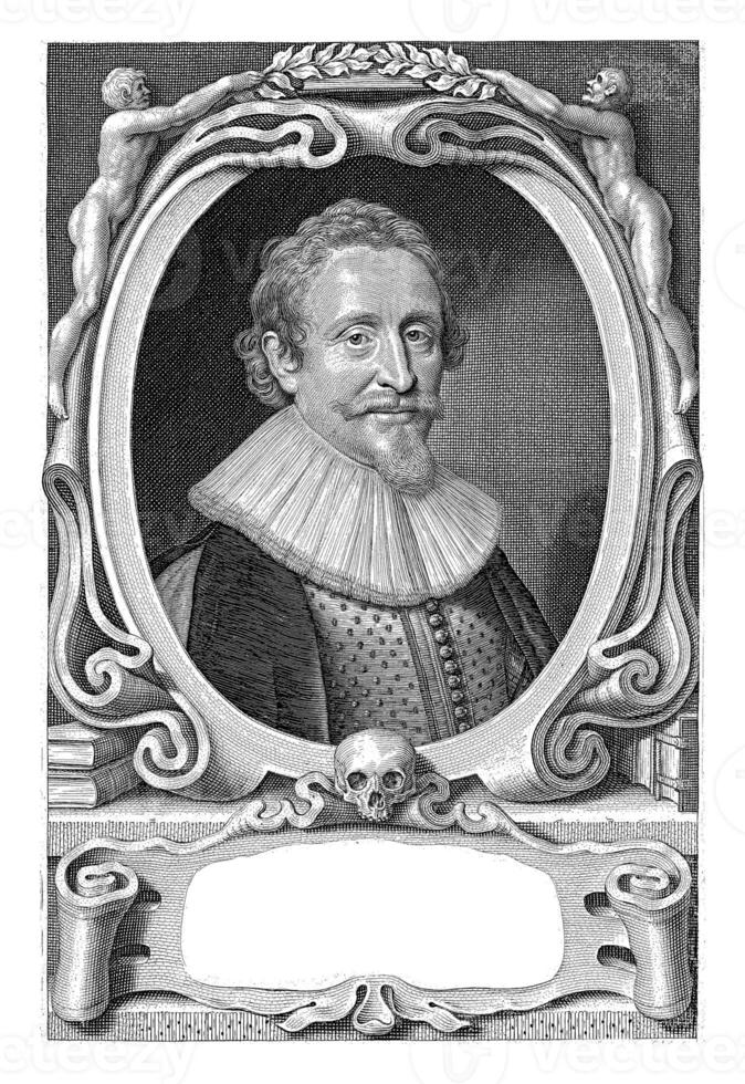 Portrait of Hugo de Groot at the age of 49 photo