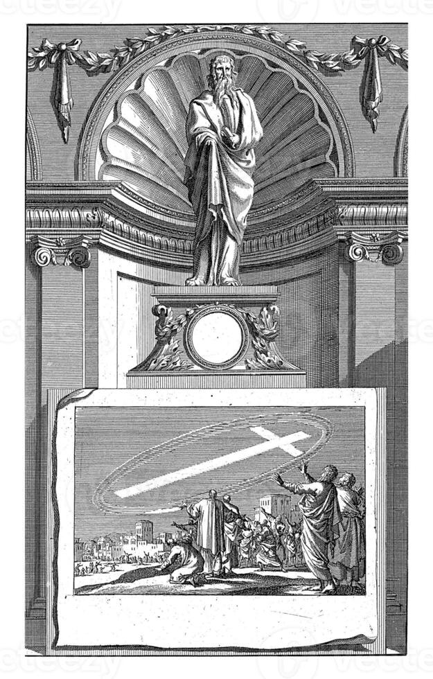 St. Cyril of Jerusalem, Doctor of the Church, Jan Luyken, after Jan Goeree, 1698 photo