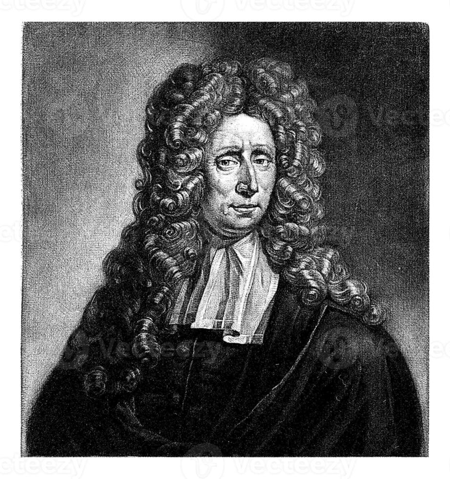 Portrait of the physician and botanist Frederick Ruysch photo