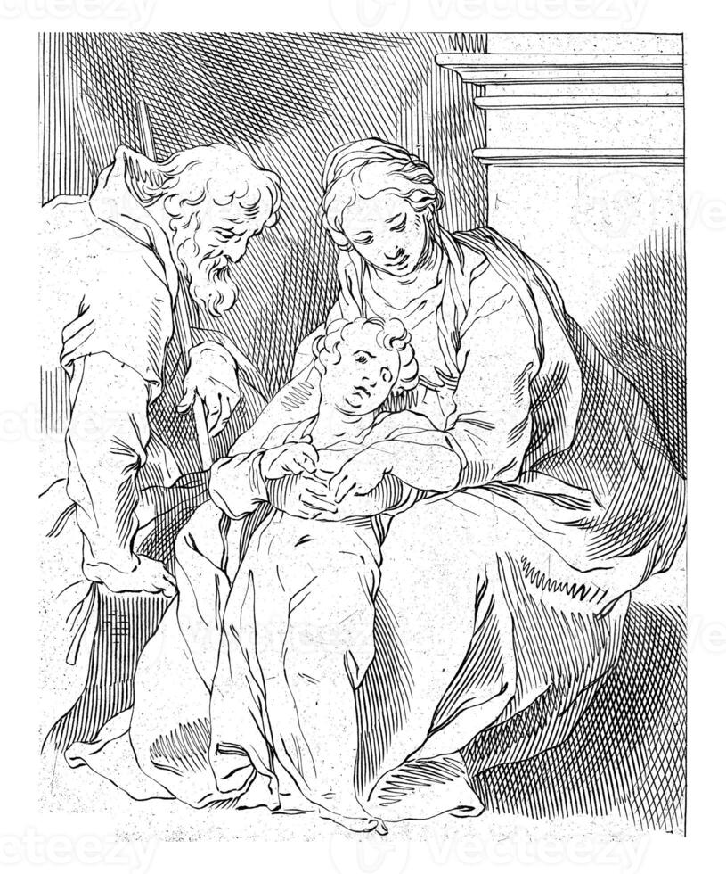 Holy Family, Frederick Bloemaert photo