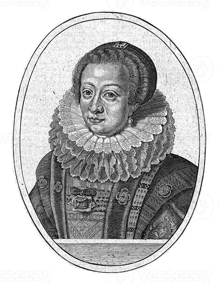 Portrait of Eleonora Gonzaga photo