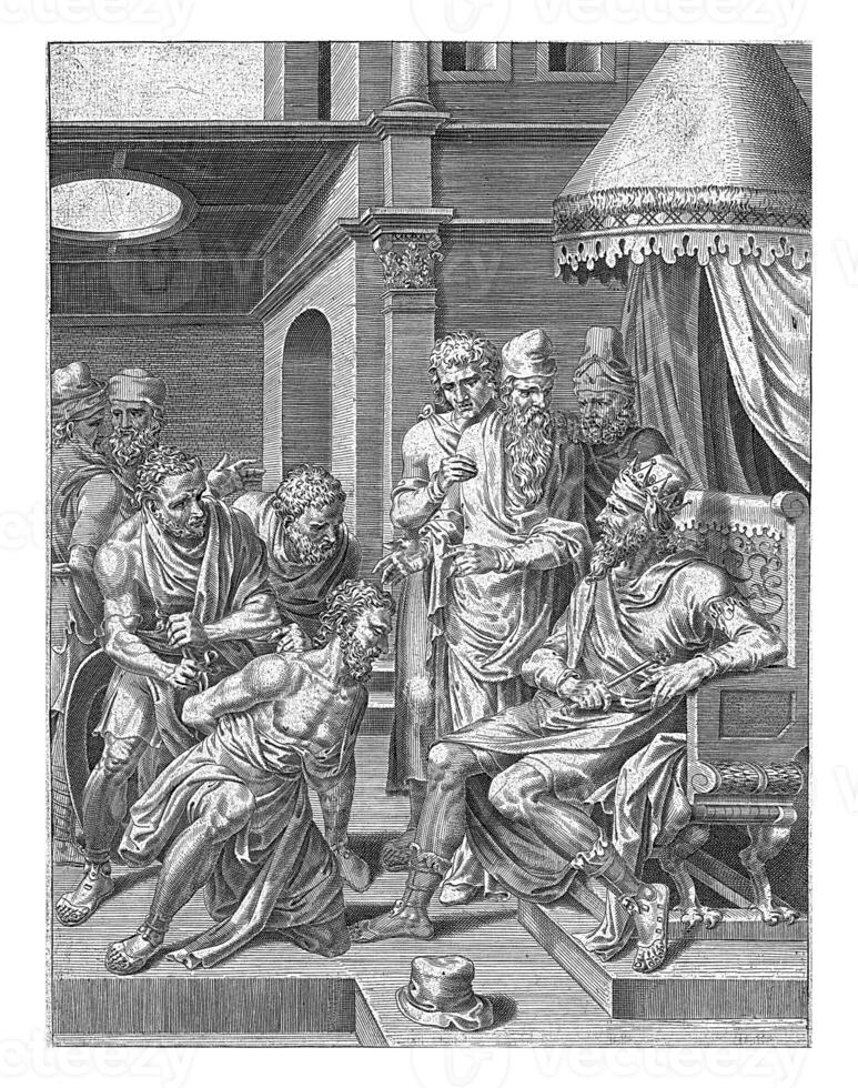 Reprimand and condemnation of the ungrateful servant, Dirck Volckertsz. Coornhert photo
