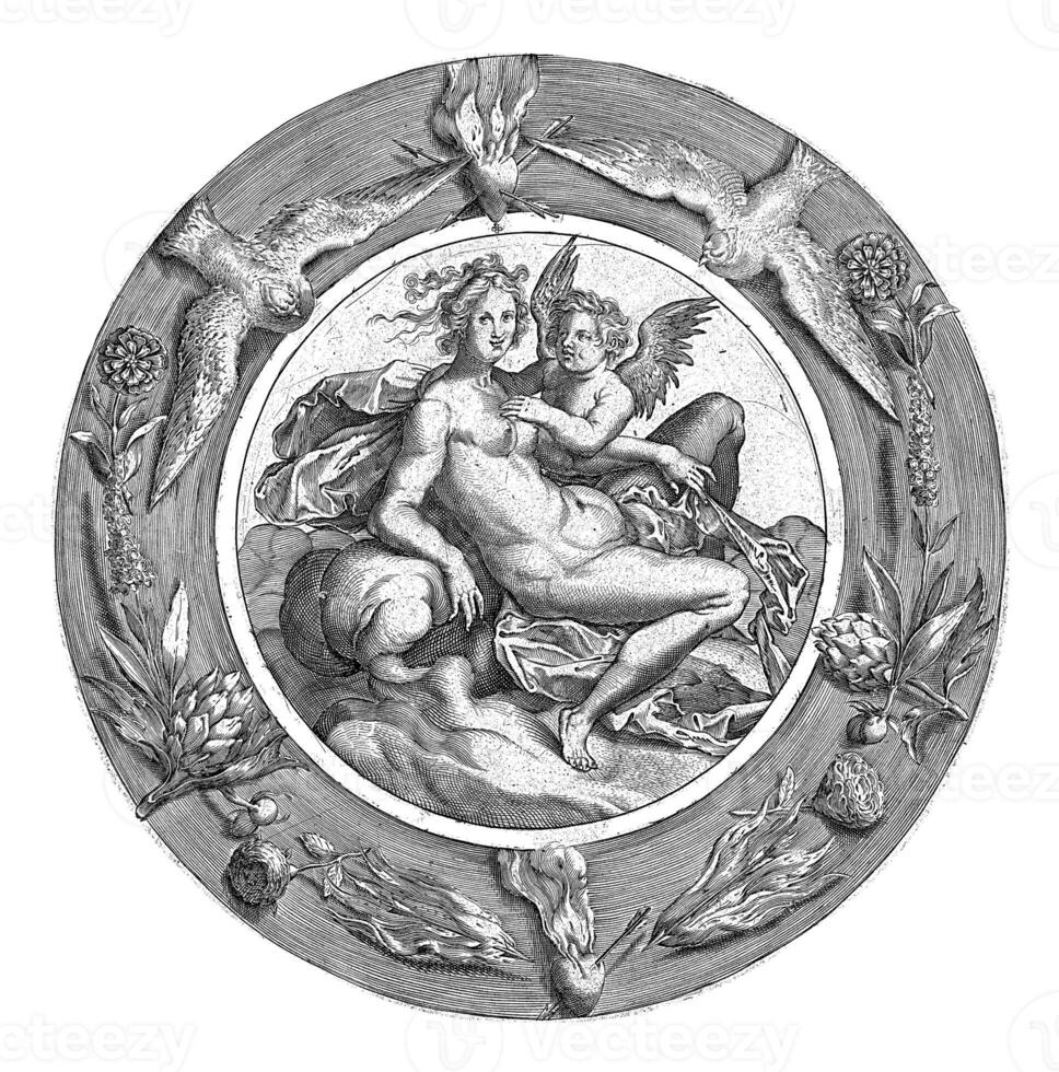 Venus and Cupid photo