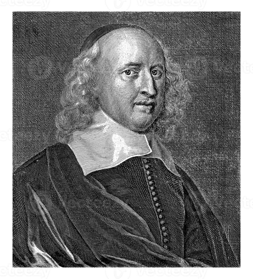 Portrait of Willem de Groot photo