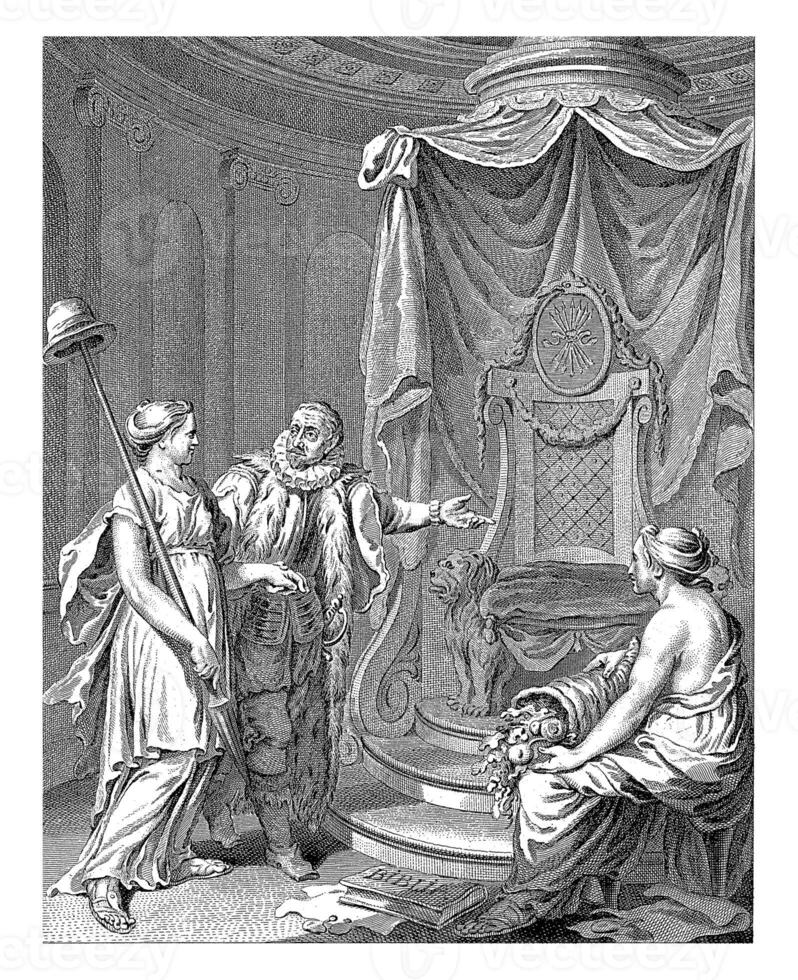Title print with Prince William I of Orange photo