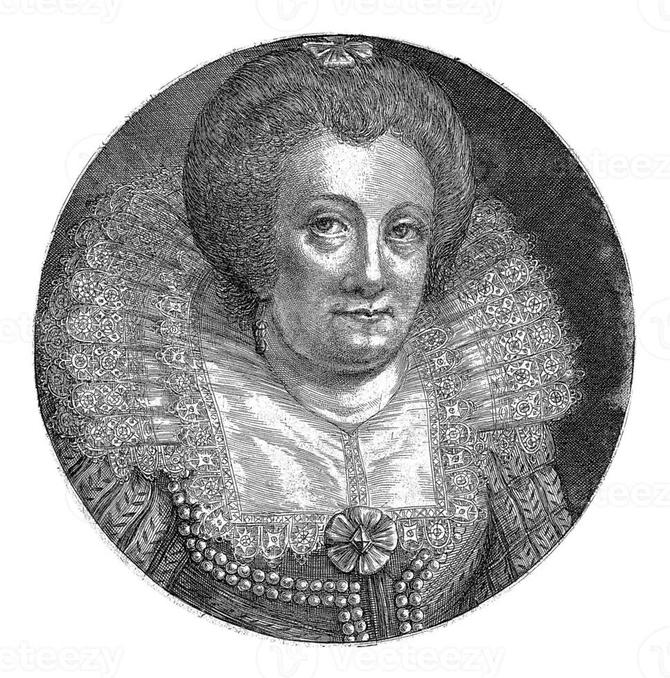 Portrait of Catharina van Pallandt, Countess of Culemborg photo