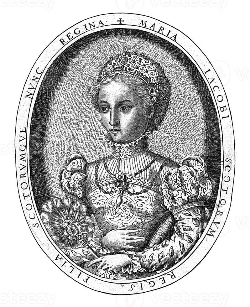 Portrait of Mary I Stuart, Queen of Scotland photo