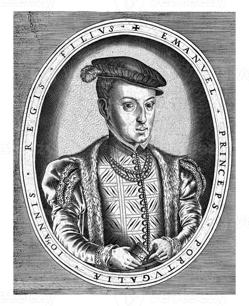 Portrait of Johan Manuel of Portugal photo