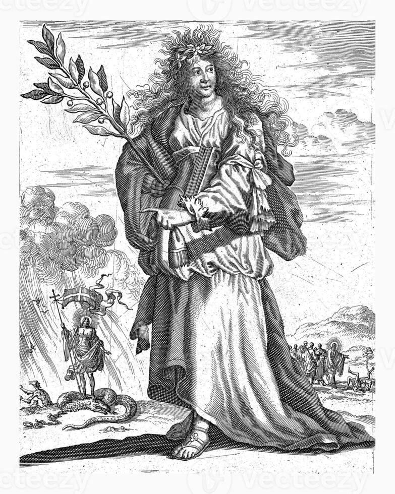 Cimmerian Sibyl, Jan Luyken, 1684 Cimmerian Sibyl photo
