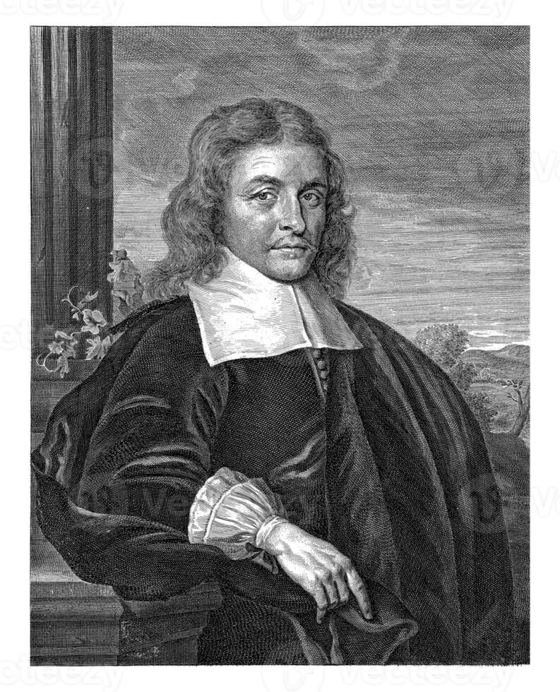Portrait of Petrus Bortius photo