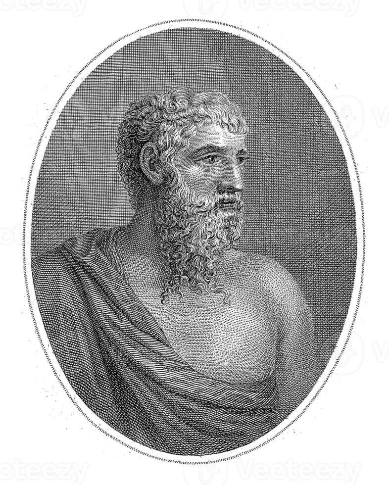 Portrait of Aristophanes photo