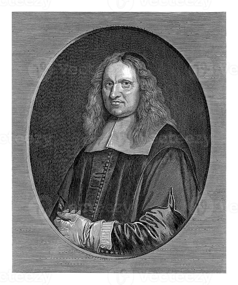 Portrait of Johannes Cocceius with Gloves photo