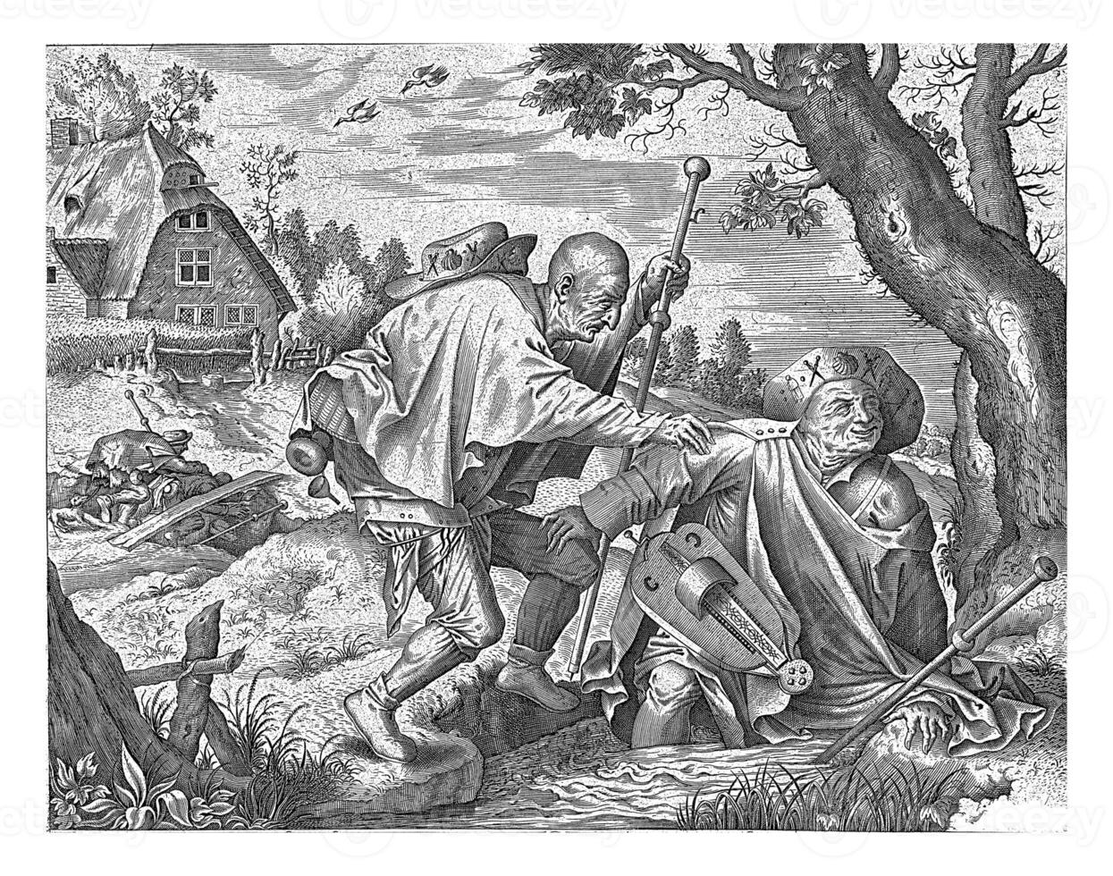 Parable of the Two Blind photo