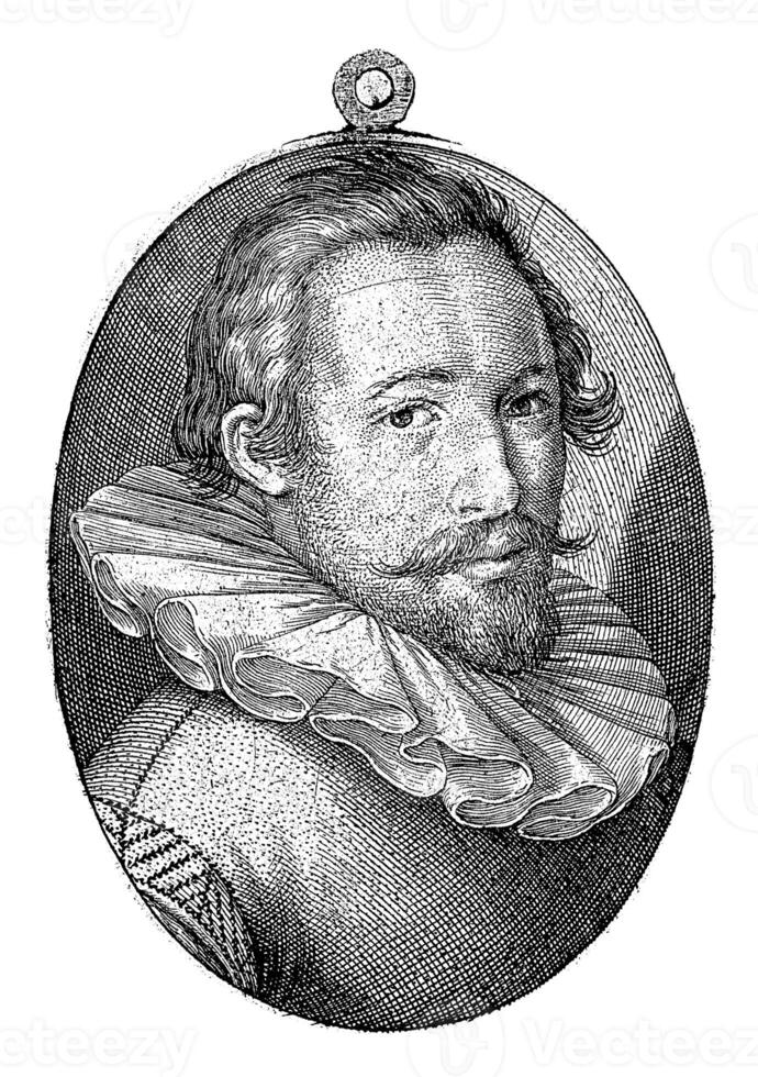 Portrait of a Man with a Pleated Collar, Jan Harmensz. Muller photo