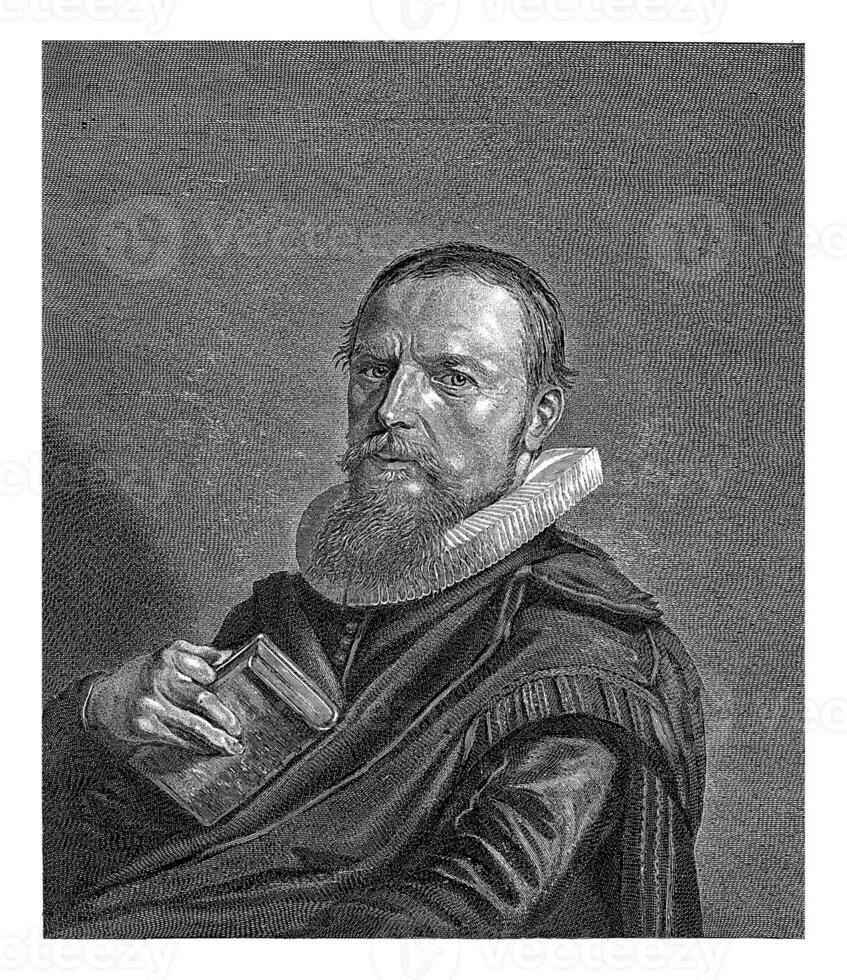 Portrait of Samuel Ampzing photo
