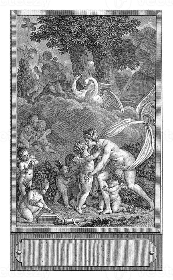 Venus y su séquito, emmanuel vaquero nepomuceno Delaware ghent, después clemente pierre marillier, 1786 foto