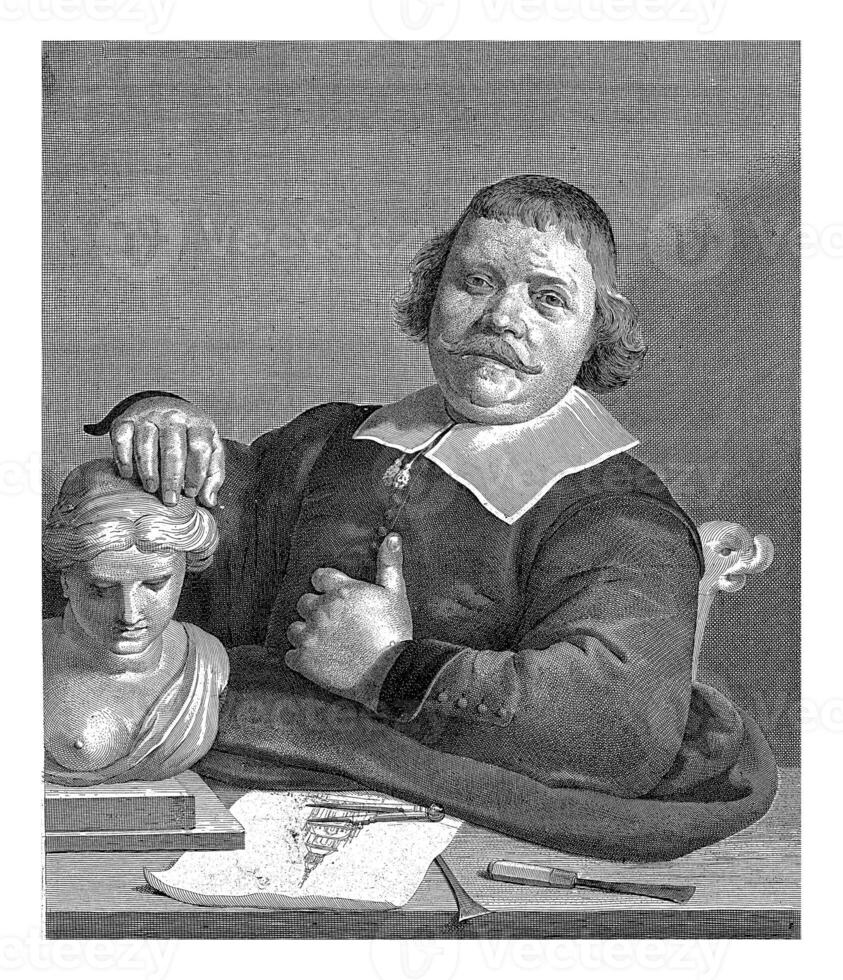 Portrait of Albert Jansz. Vinckenbrinck, Pieter Holsteyn photo