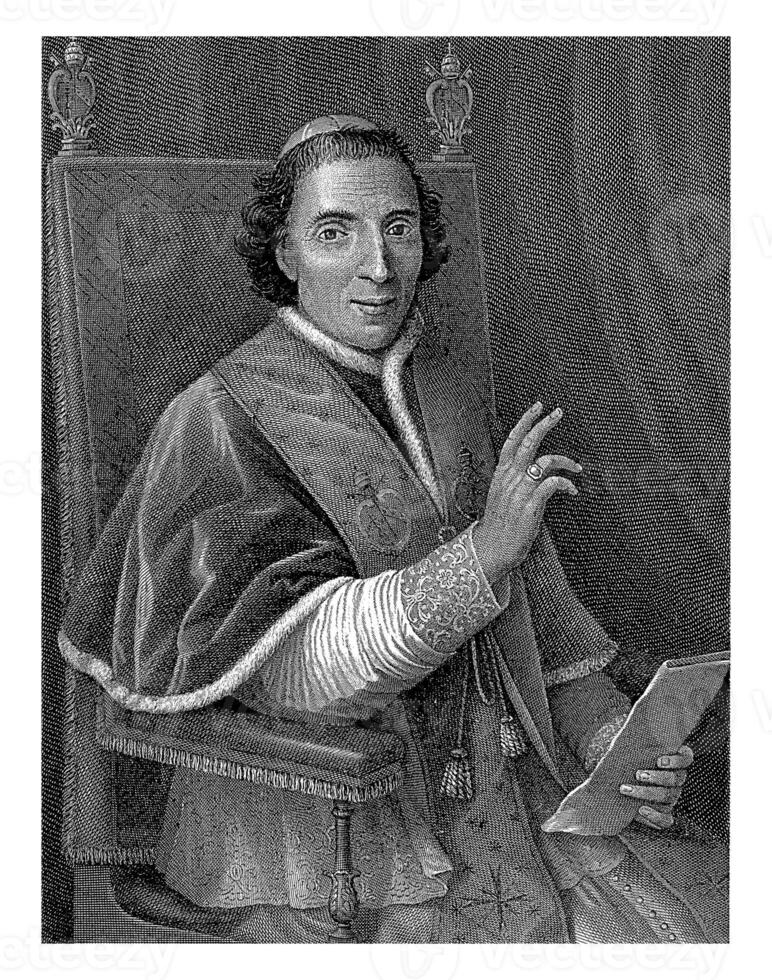 Portrait of Pope Pius VII photo