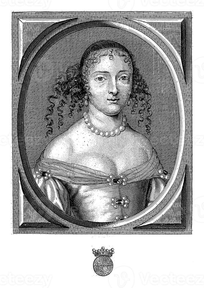 Portrait of Florentine Margarethe van Renesse van Elderen photo