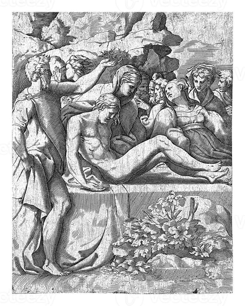 Lamentation, Cornelis Massijs photo