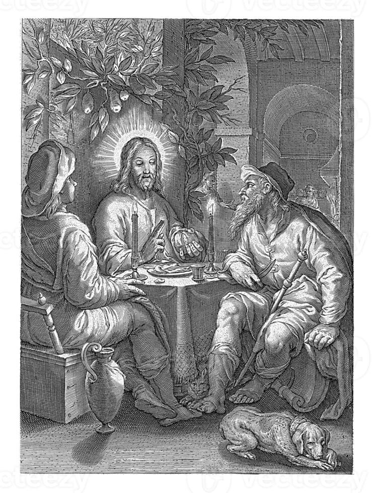 Meal at Emmaus photo