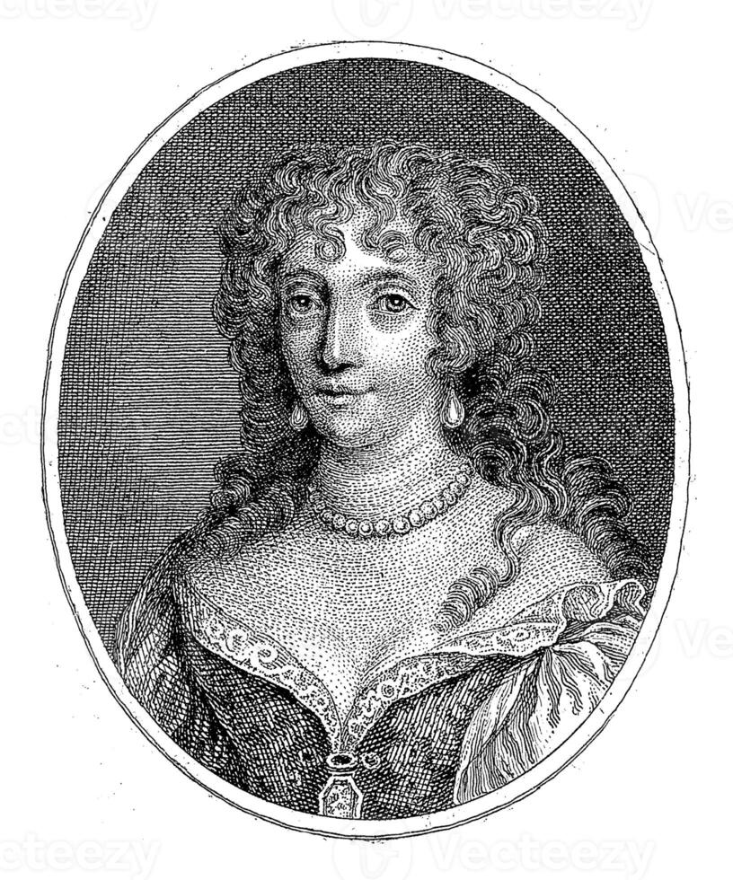 Portrait of Anna de Witt photo