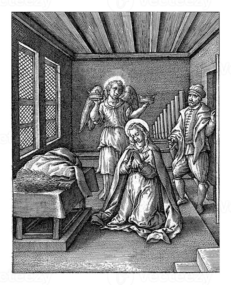 Virtue of those who chastise themselves, Hieronymus Wierix, 1563 photo