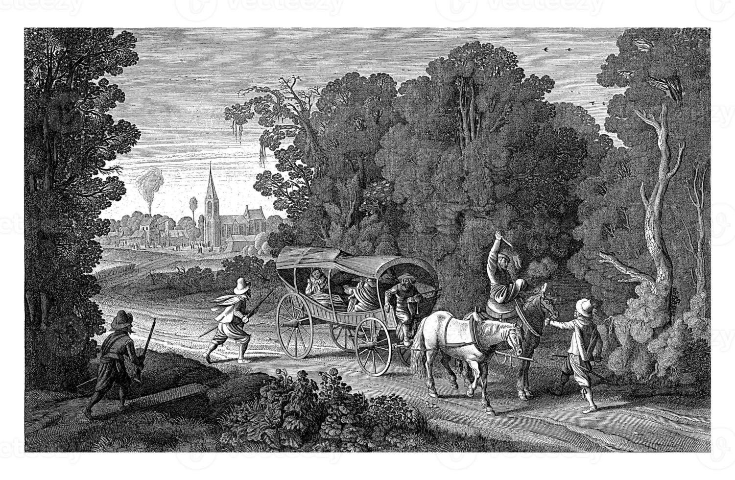 Everywhere on a carriage, Jan van de Velde photo