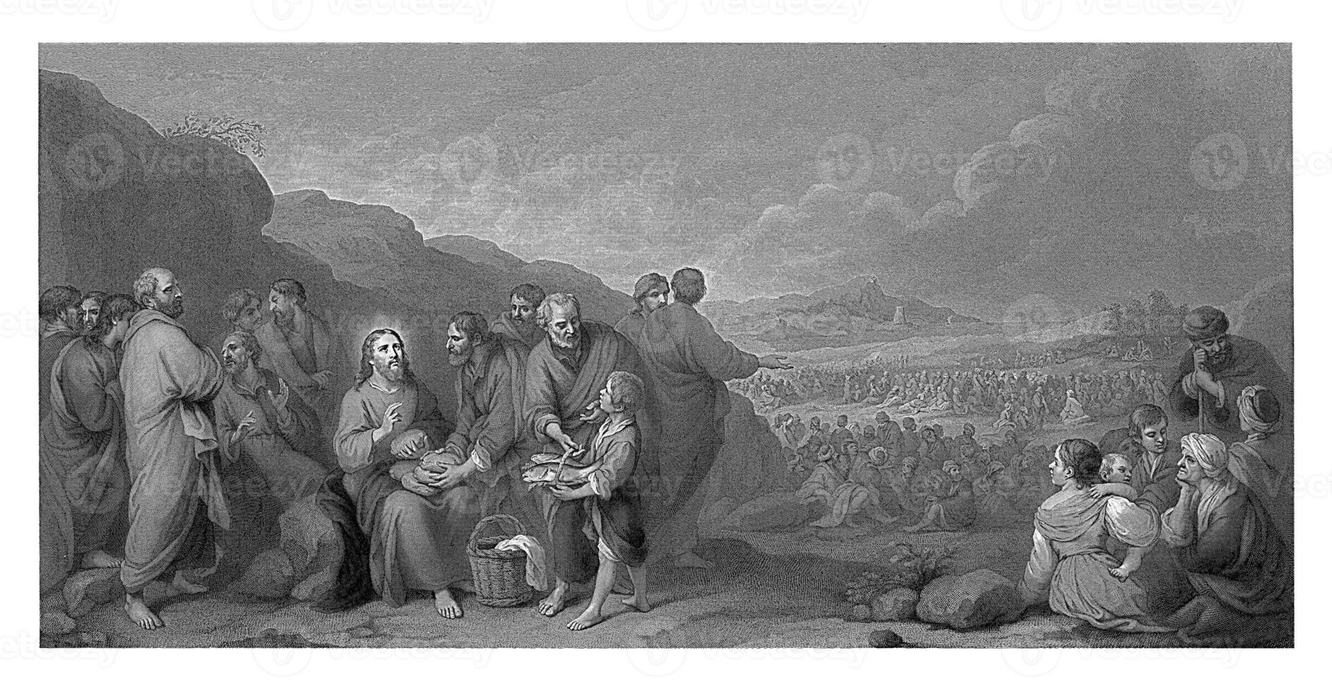 The Miracle of the Loaves and Fishes photo