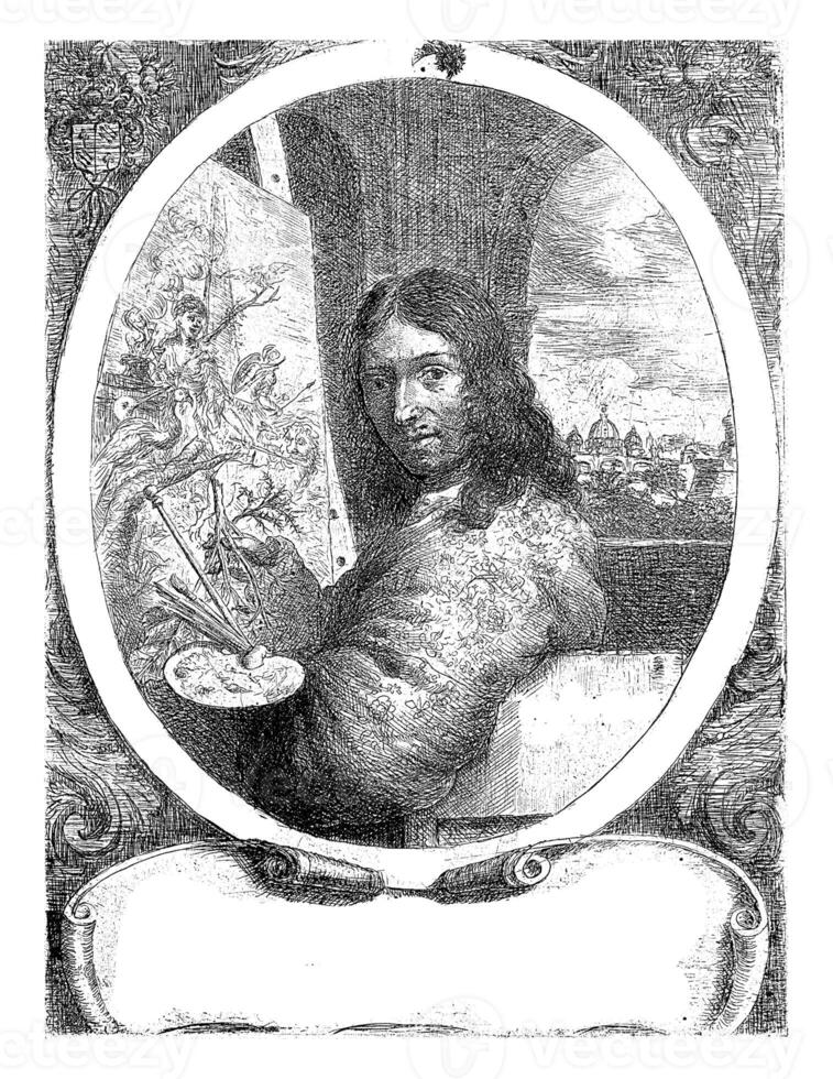 Self-portrait of Pieter van der Hulst photo