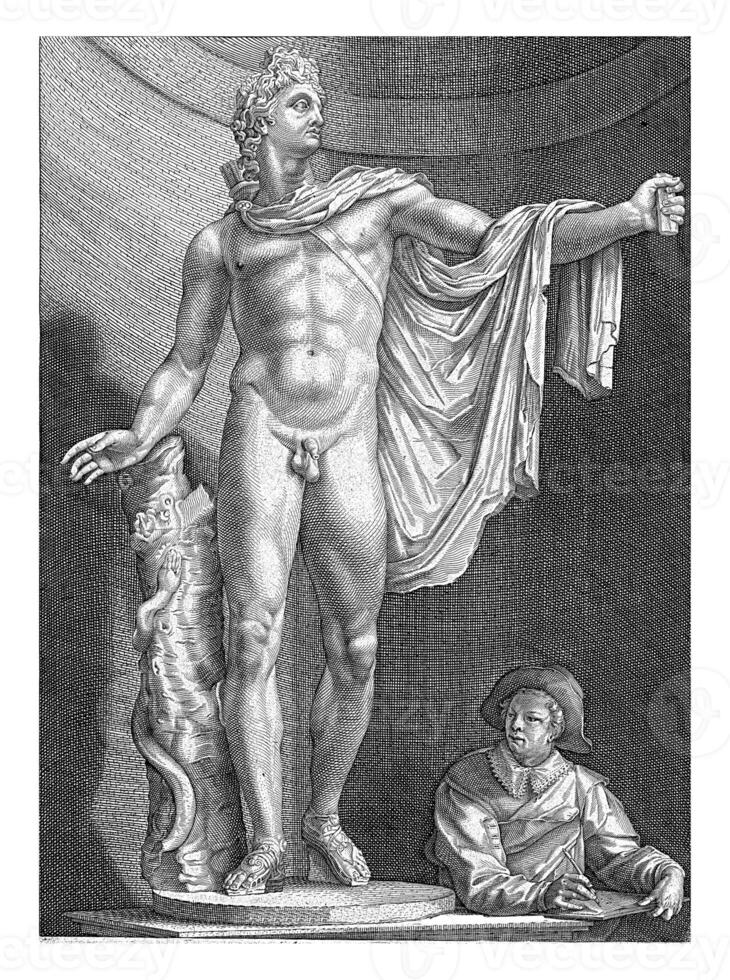 Apollo Belvedere, Nicolaes de Bruyn photo