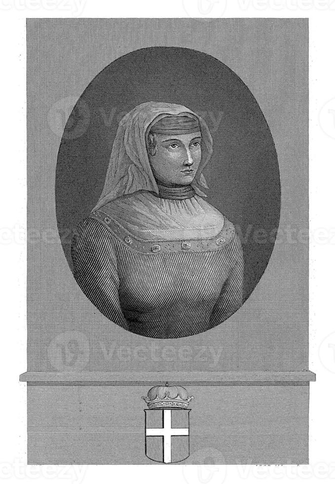 Portrait of Margaret of Austria photo