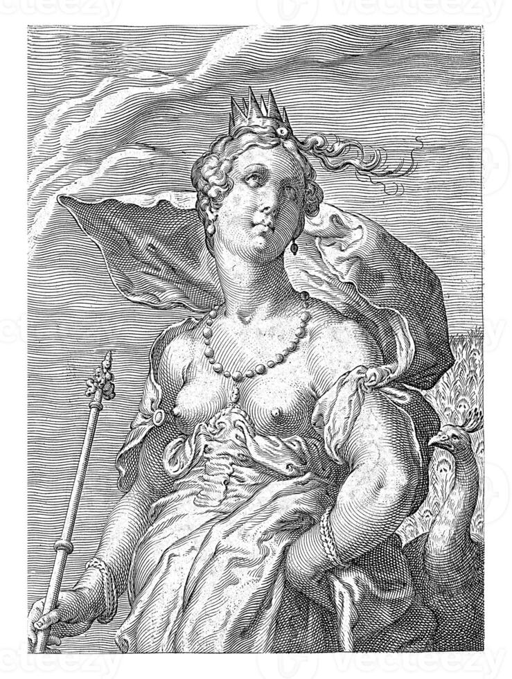 Juno, Jan Saenredam photo