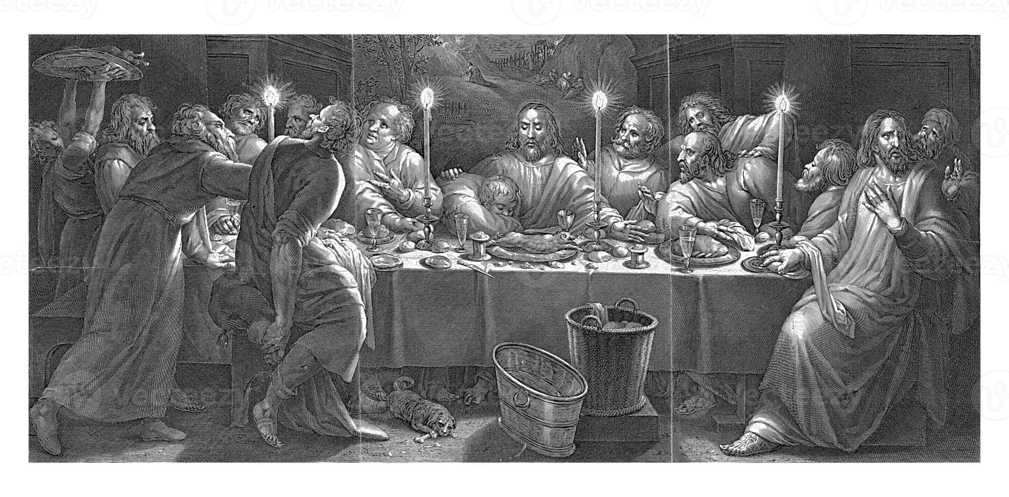 Last Supper, Jan Harmensz photo