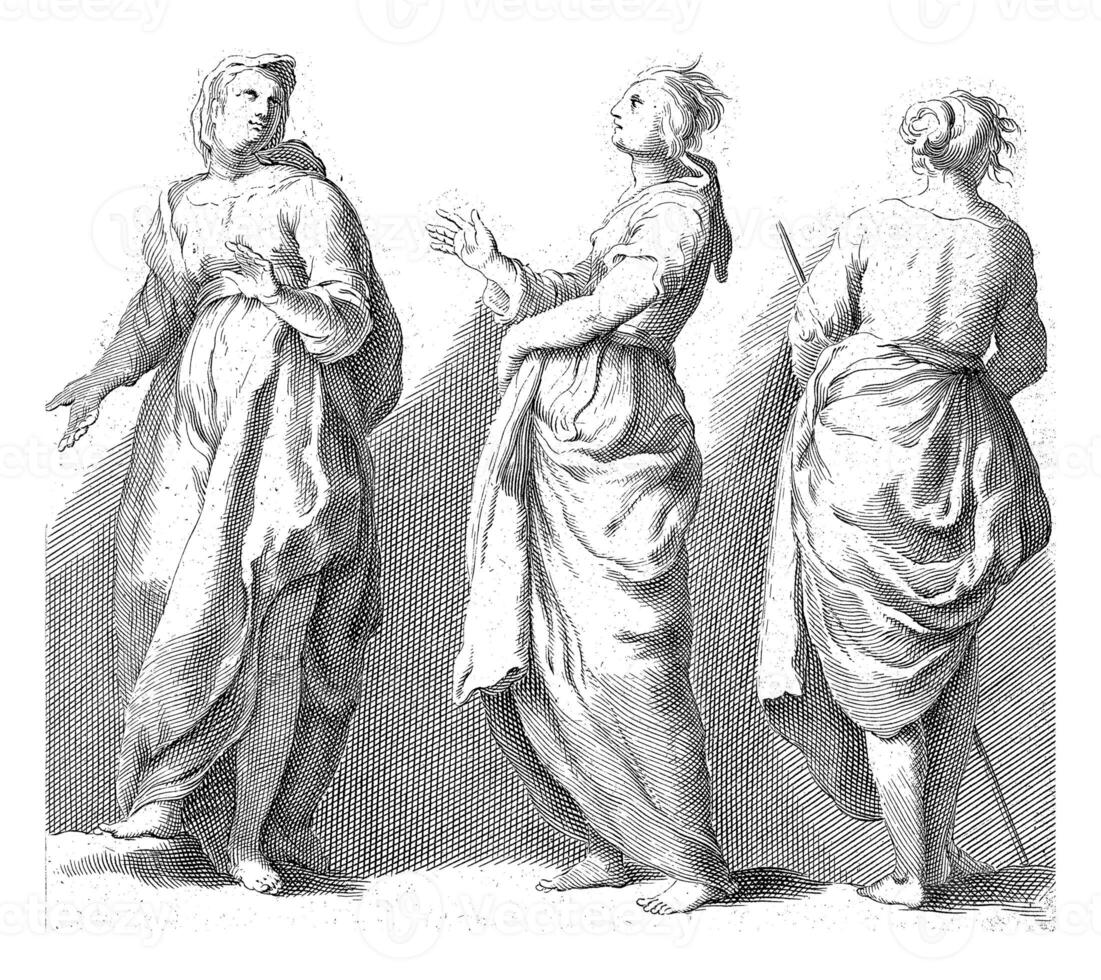 Three Women, Frederick Bloemaert photo