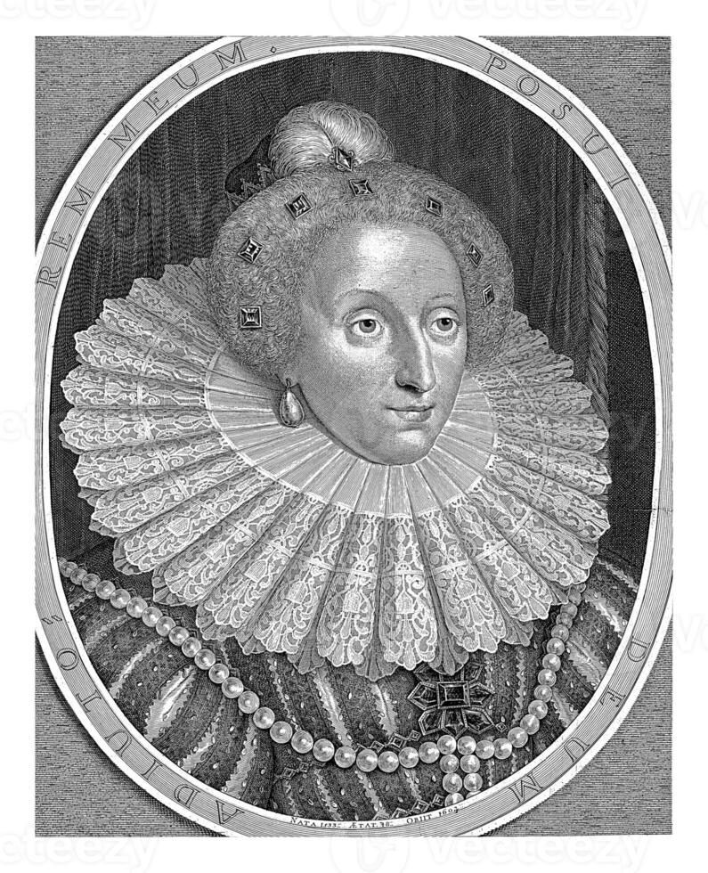 Portrait of Elizabeth I Tudor, Queen of England photo