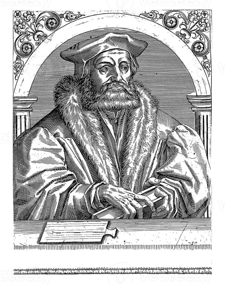 Portrait of Wolfgang Musculus photo