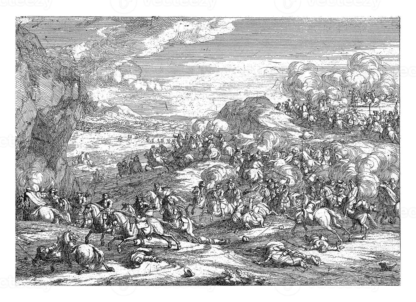 Landscape with Equestrian Battle photo